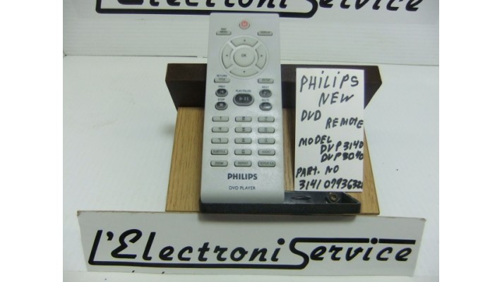 Philips 314107936321 remote control .